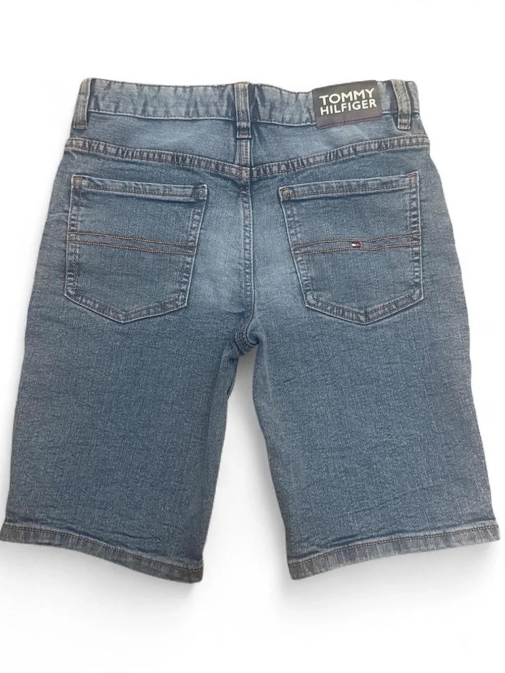 Tommy Hilfiger Dark Blue Denim Bike Shorts